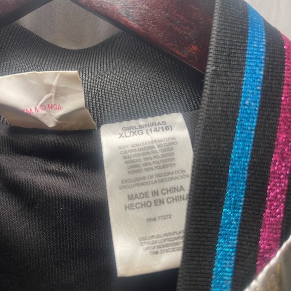 Lol Surprise! Ap Lic Lol Bomber Jacket Girl's Size 14/16-Pre-LOVED - Picture 3 of 7